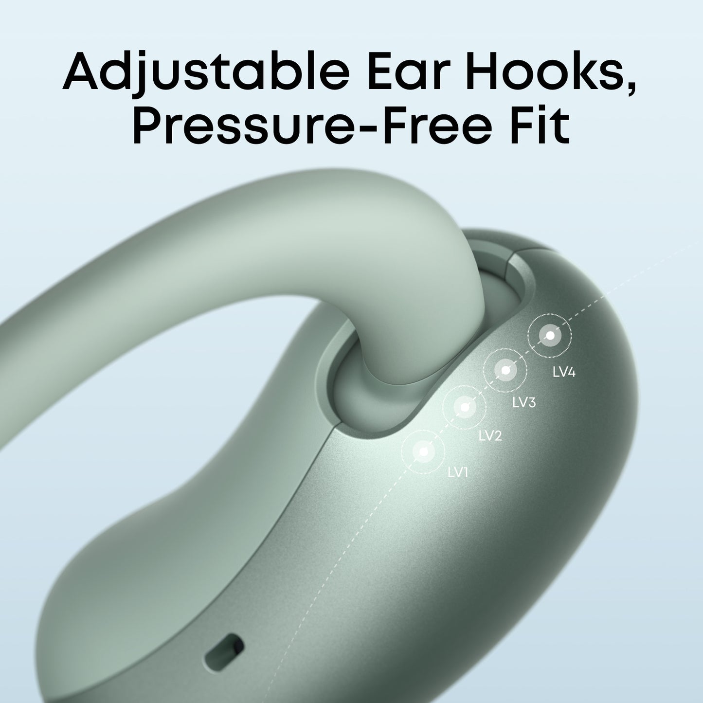 AeroFit 2 | Adjustable Open-Ear Wireless Earbuds