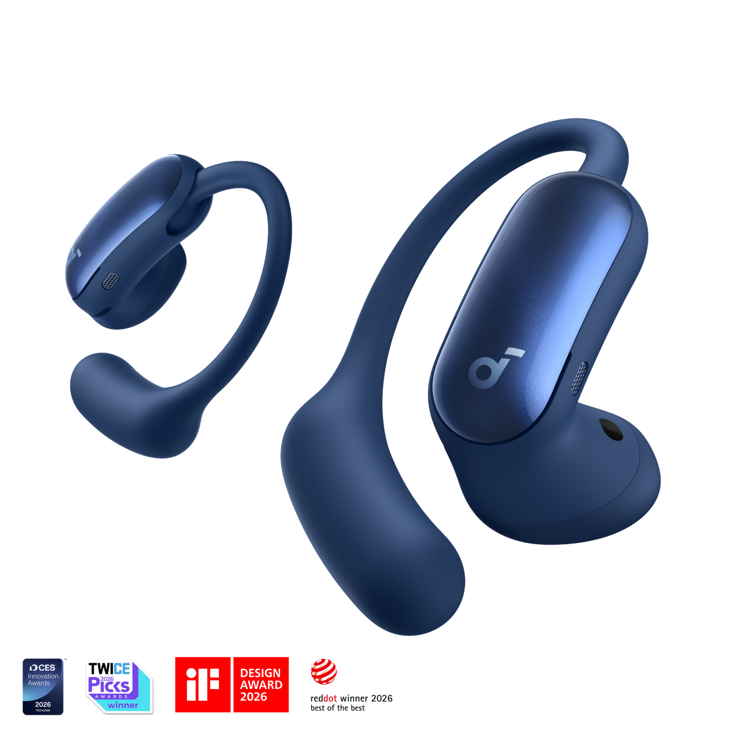 soundcore AeroFit 2 Pro | 2-in-1 Hybrid Earbuds