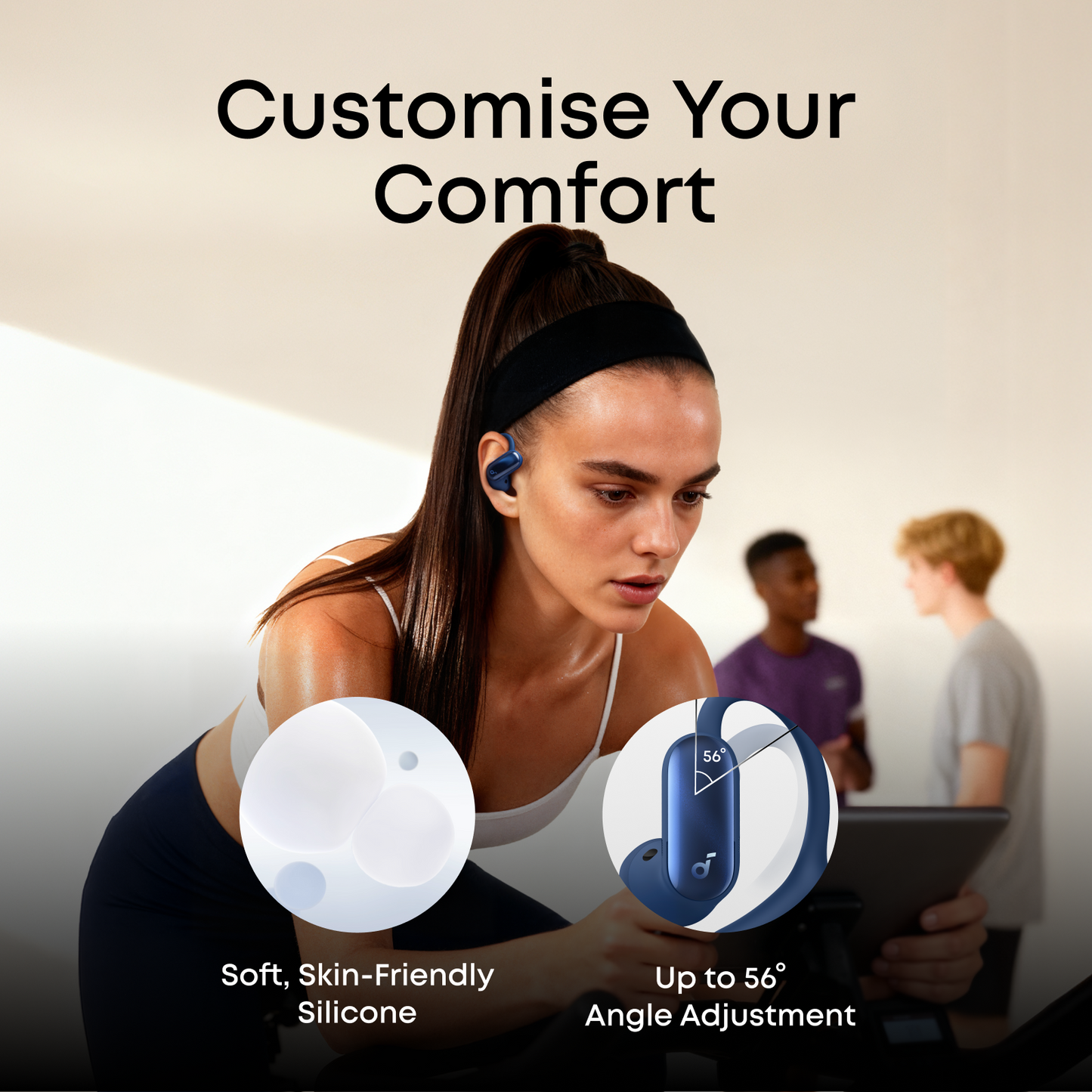 soundcore AeroFit 2 Pro | 2-in-1 Hybrid Earbuds