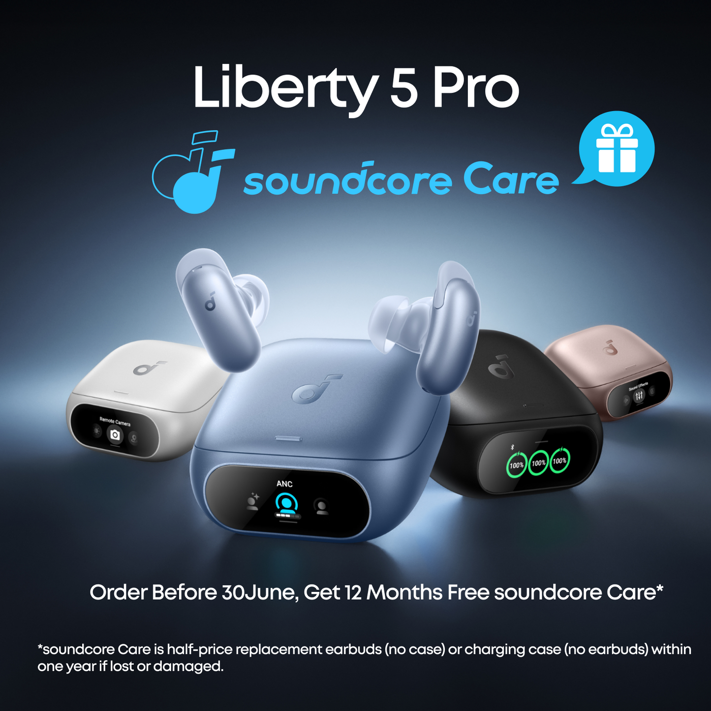 soundcore Liberty 5 Pro | Noise Cancelling Earbuds for Clear Calls