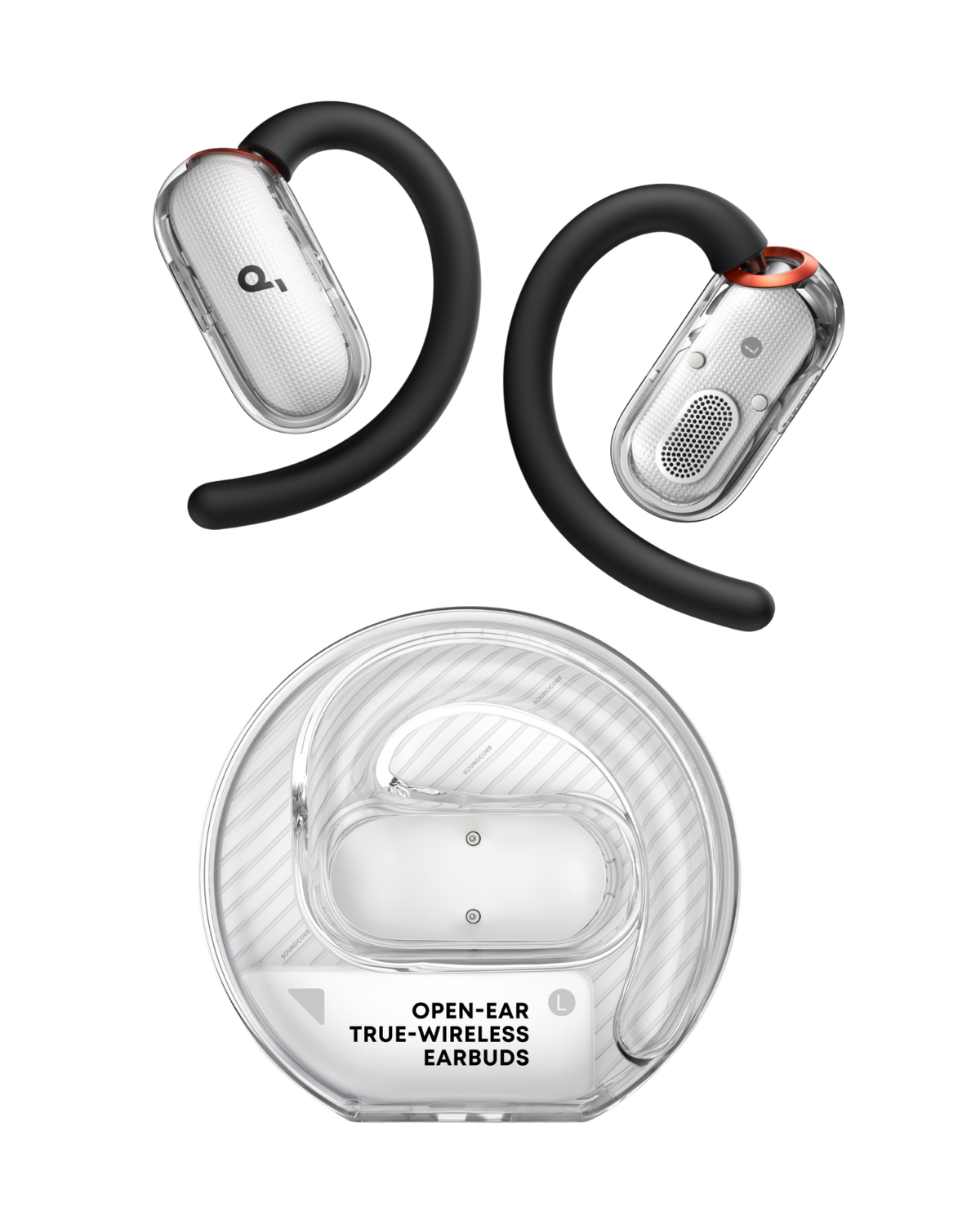 V40i | Open ear headphones with AI calls Bluetooth 5.4