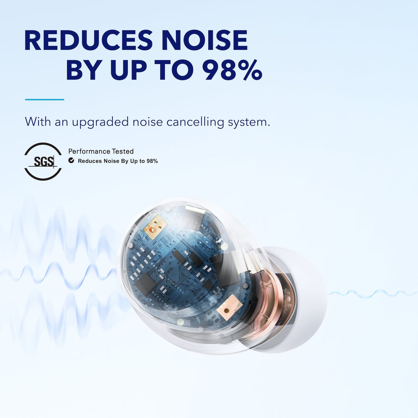 soundcore Space A40 | Long-Lasting Noise Cancelling Earbuds, Hi-Res Sound
