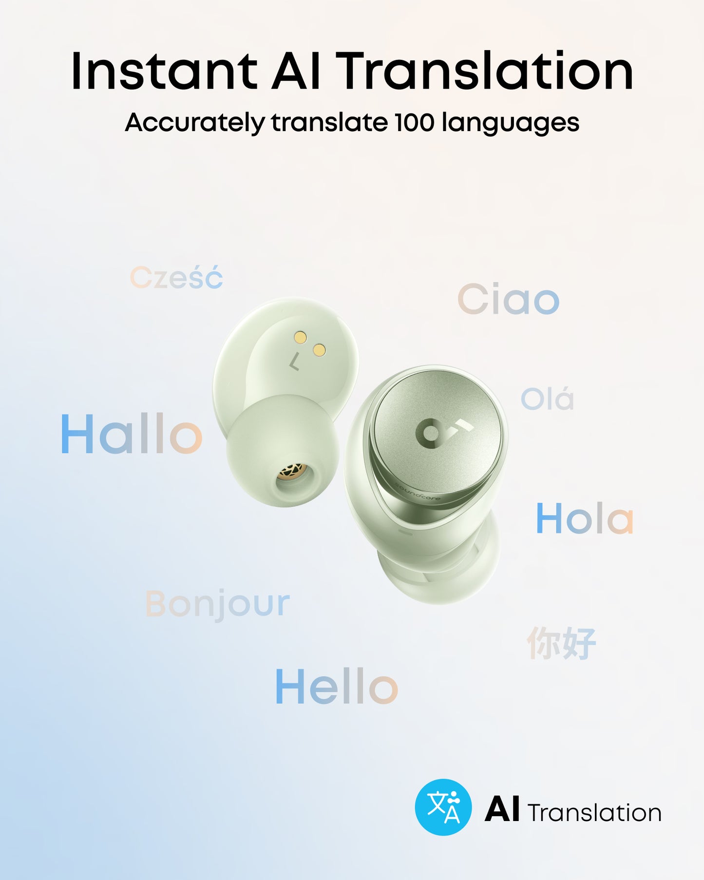 soundcore Space A40 | Long-Lasting Noise Cancelling Earbuds, Hi-Res Sound