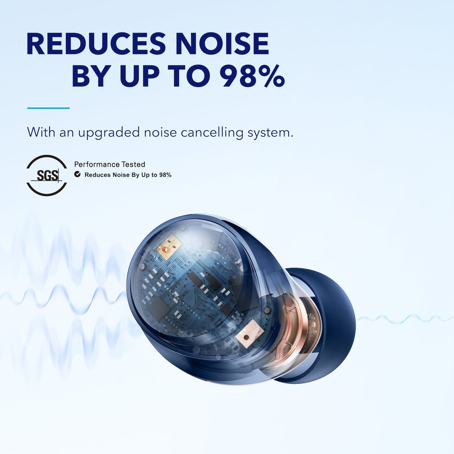 soundcore Space A40 | Long-Lasting Noise Cancelling Earbuds, Hi-Res Sound