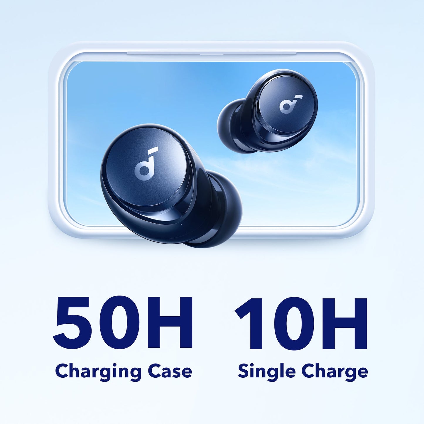 soundcore Space A40 | Long-Lasting Noise Cancelling Earbuds, Hi-Res Sound