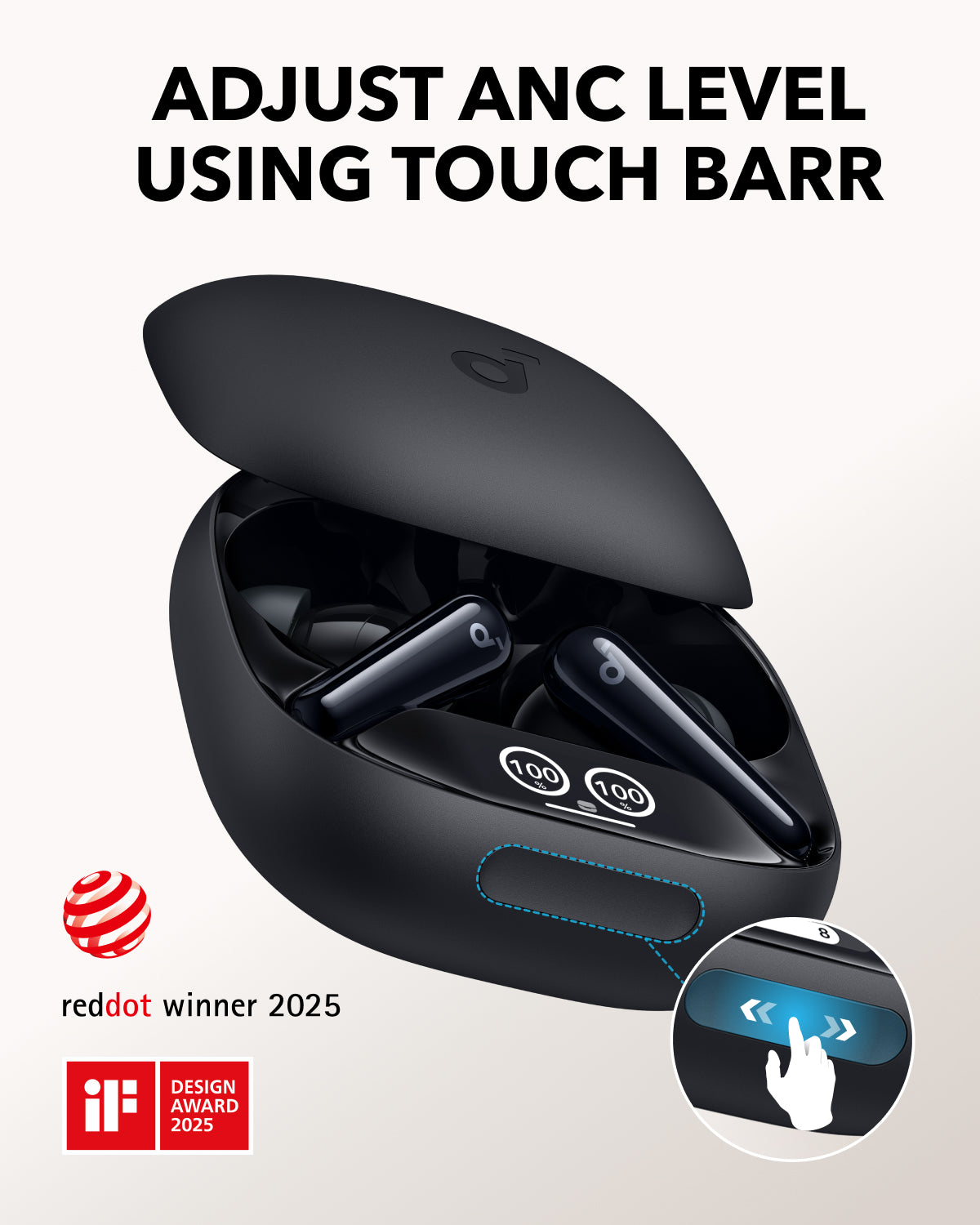 Liberty 4 Pro | Noise Cancelling True-Wireless Earbuds