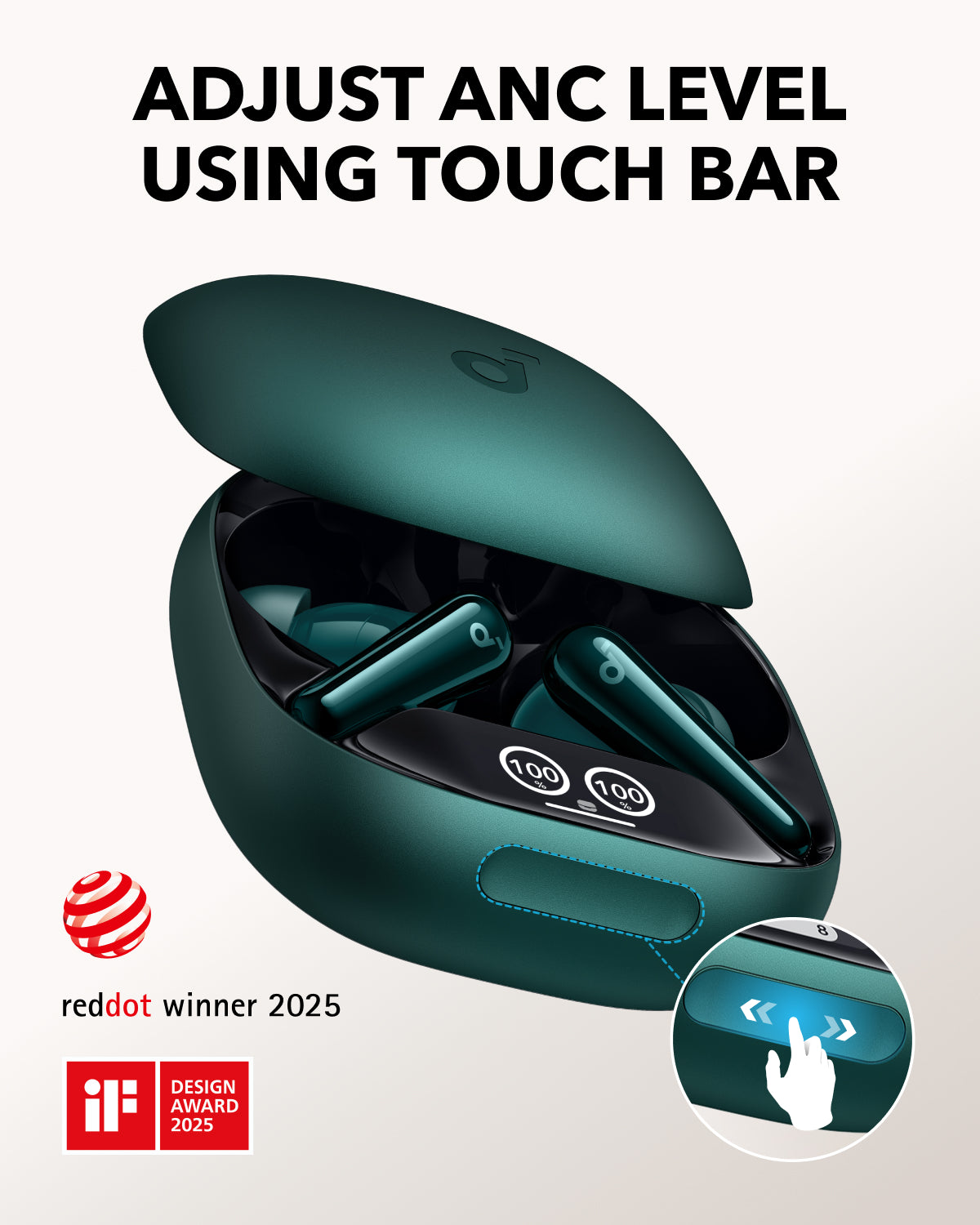 Liberty 4 Pro | Noise Cancelling True-Wireless Earbuds