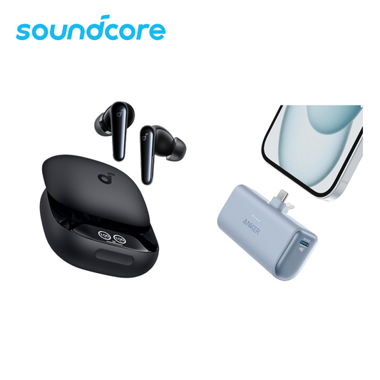 Liberty 4 Pro | Noise Cancelling True-Wireless Earbuds + Anker Nano Power Bank