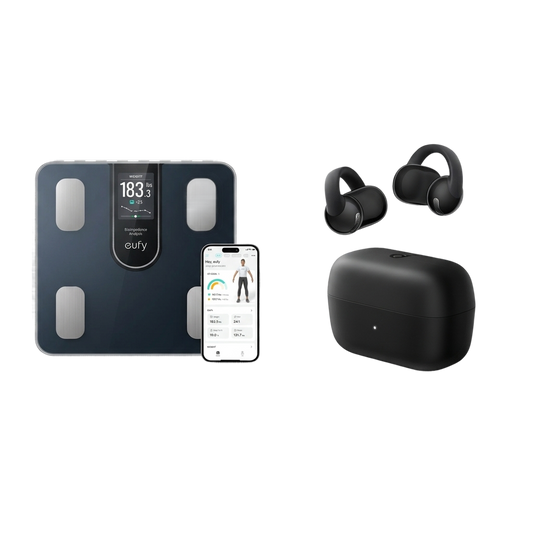 soundcore C50i Open-Ear Earbuds & eufy Smart Scale C20