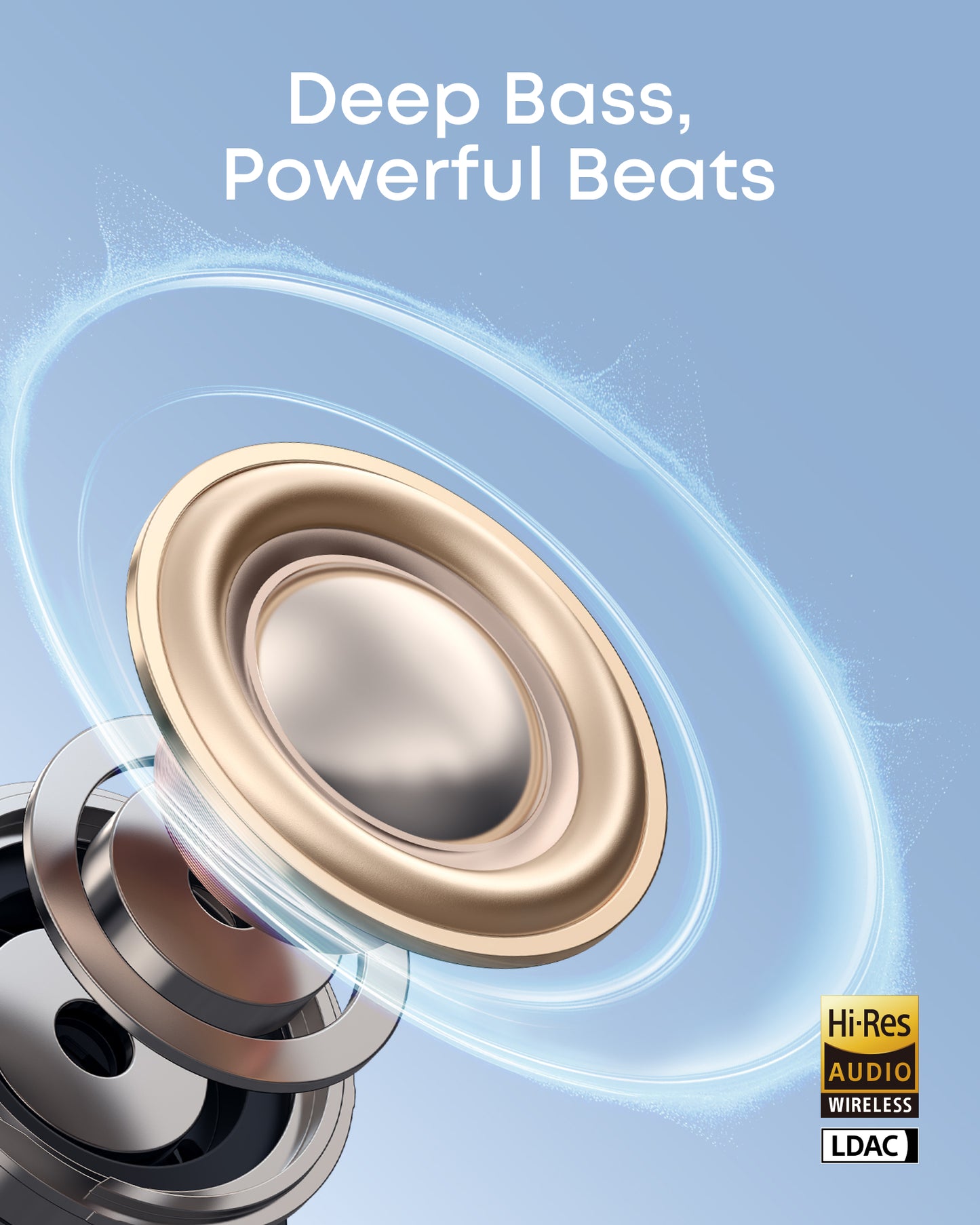 C50i | Comfortable Clip-On Earbuds with Powerful Bass