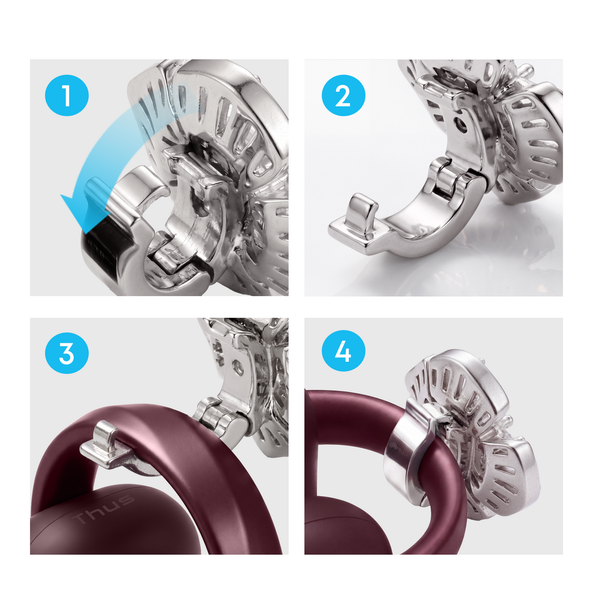 Anker soundcore AeroClip 2 Decoration Charms (4 pairs)