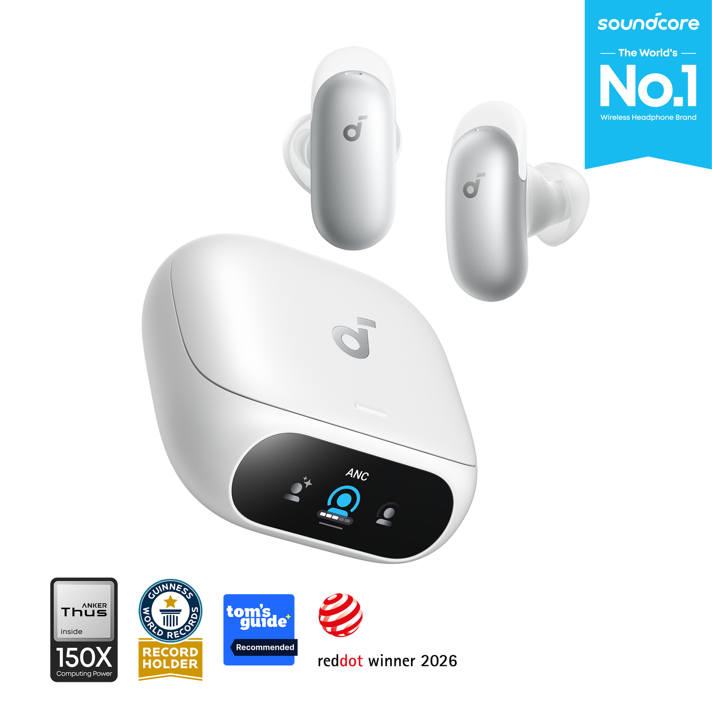 soundcore Liberty 5 Pro | Noise Cancelling Earbuds for Clear Calls