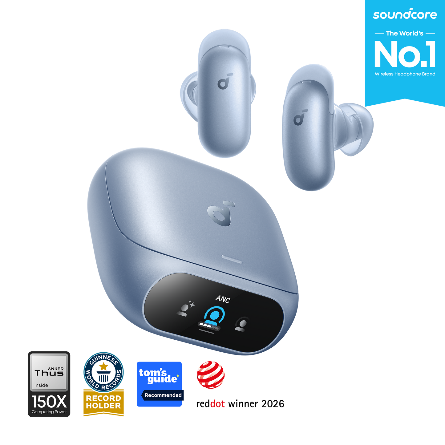 soundcore Liberty 5 Pro | Noise Cancelling Earbuds for Clear Calls