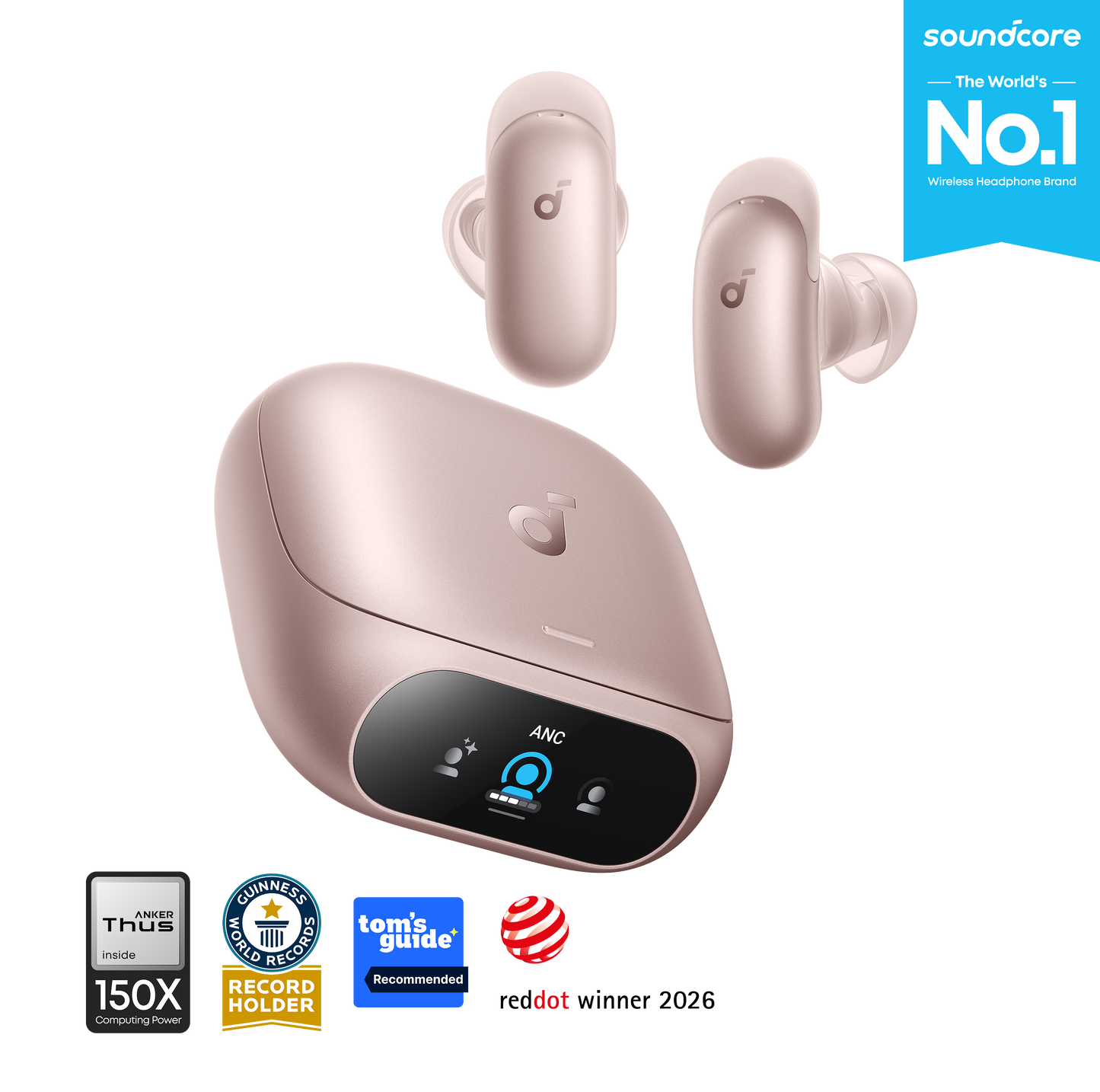 soundcore Liberty 5 Pro | Noise Cancelling Earbuds for Clear Calls