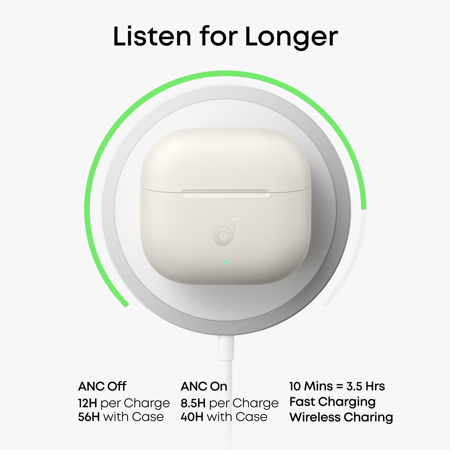 Soundcore P42i｜Adaptive ANC & Hi-Res Audio Earbuds