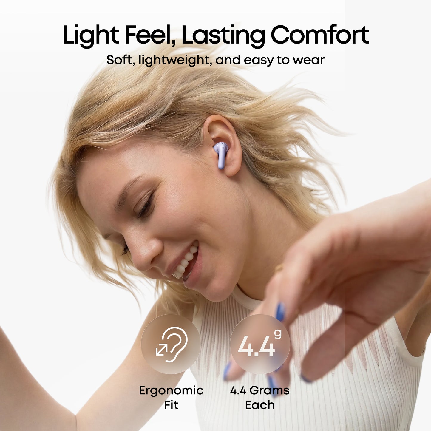 Soundcore P42i｜Adaptive ANC & Hi-Res Audio Earbuds