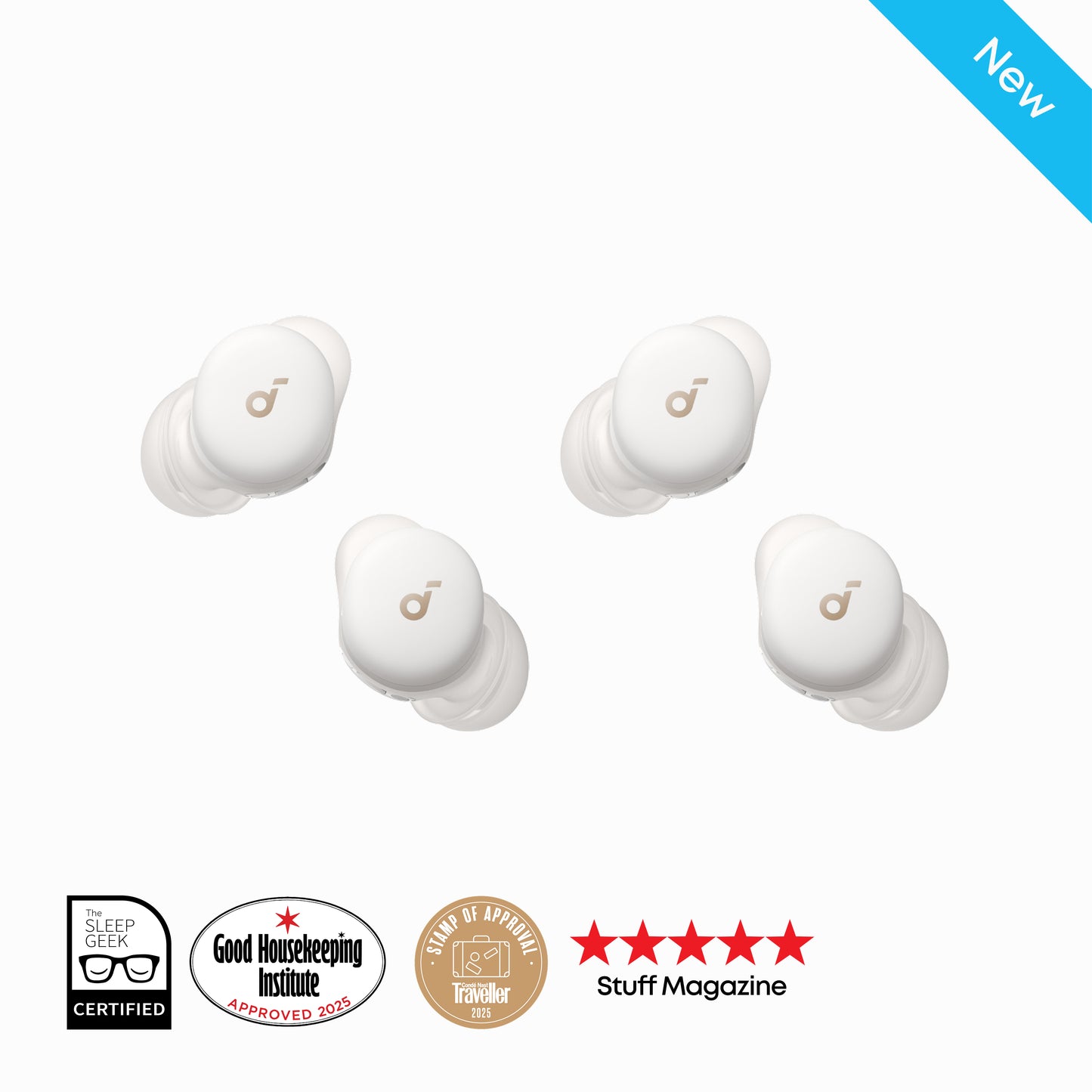 soundcore Sleep A30 | Ultra-Comfortable Sleep Earbuds with ANC