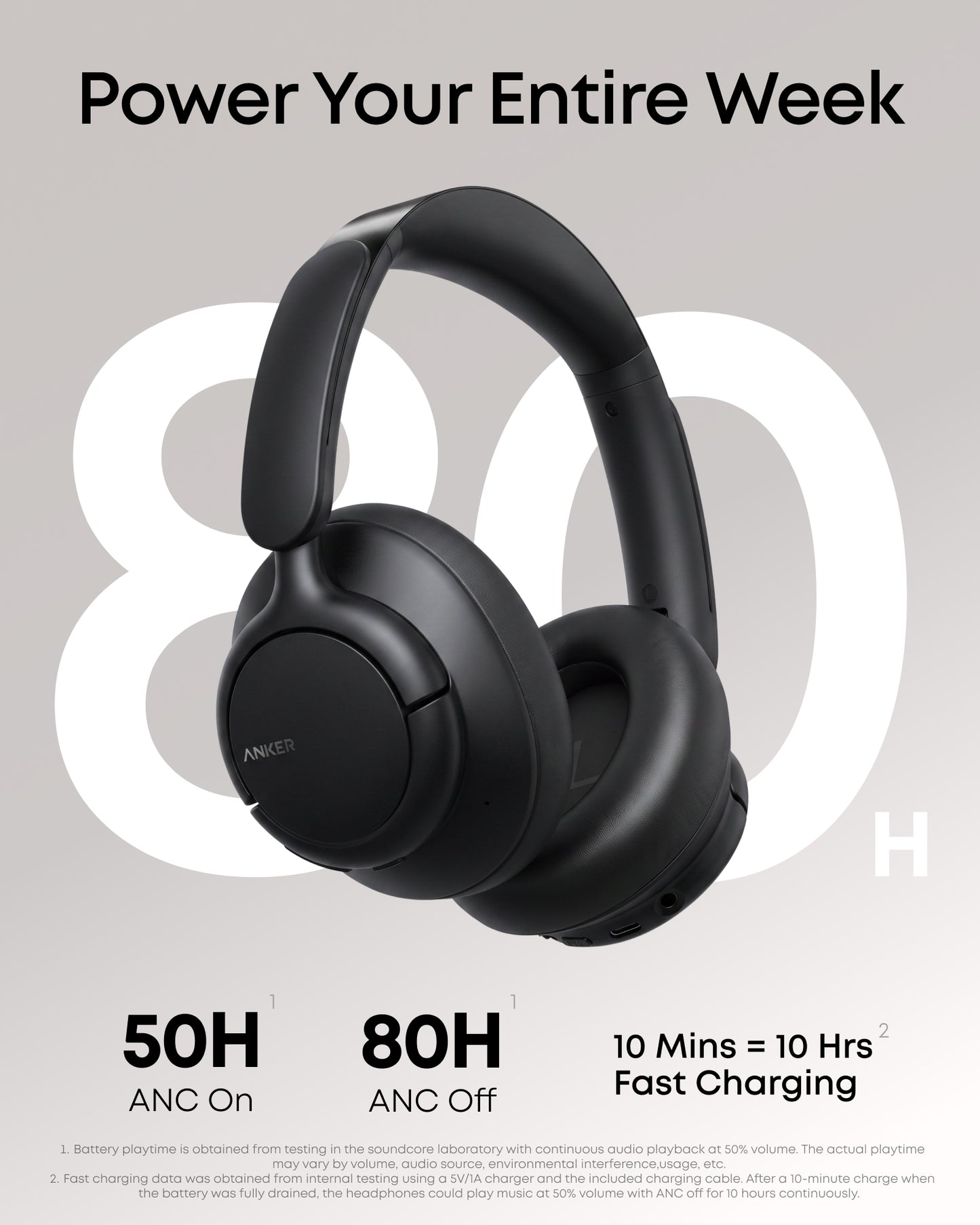 Anker soundcore Q31i｜Active Noise Cancelling Headphones