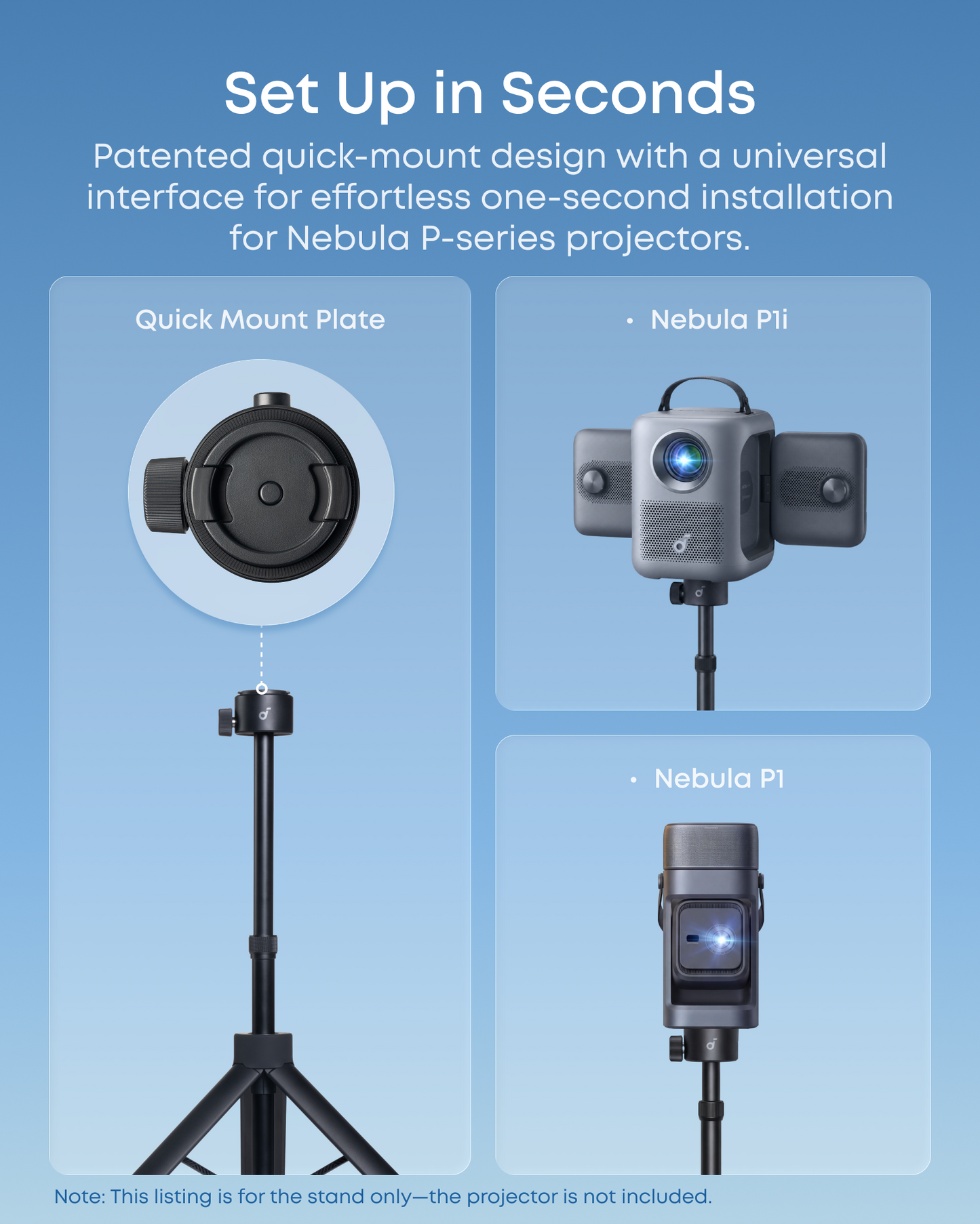 soundcore NEBULA Quick-Mount Projector Stand