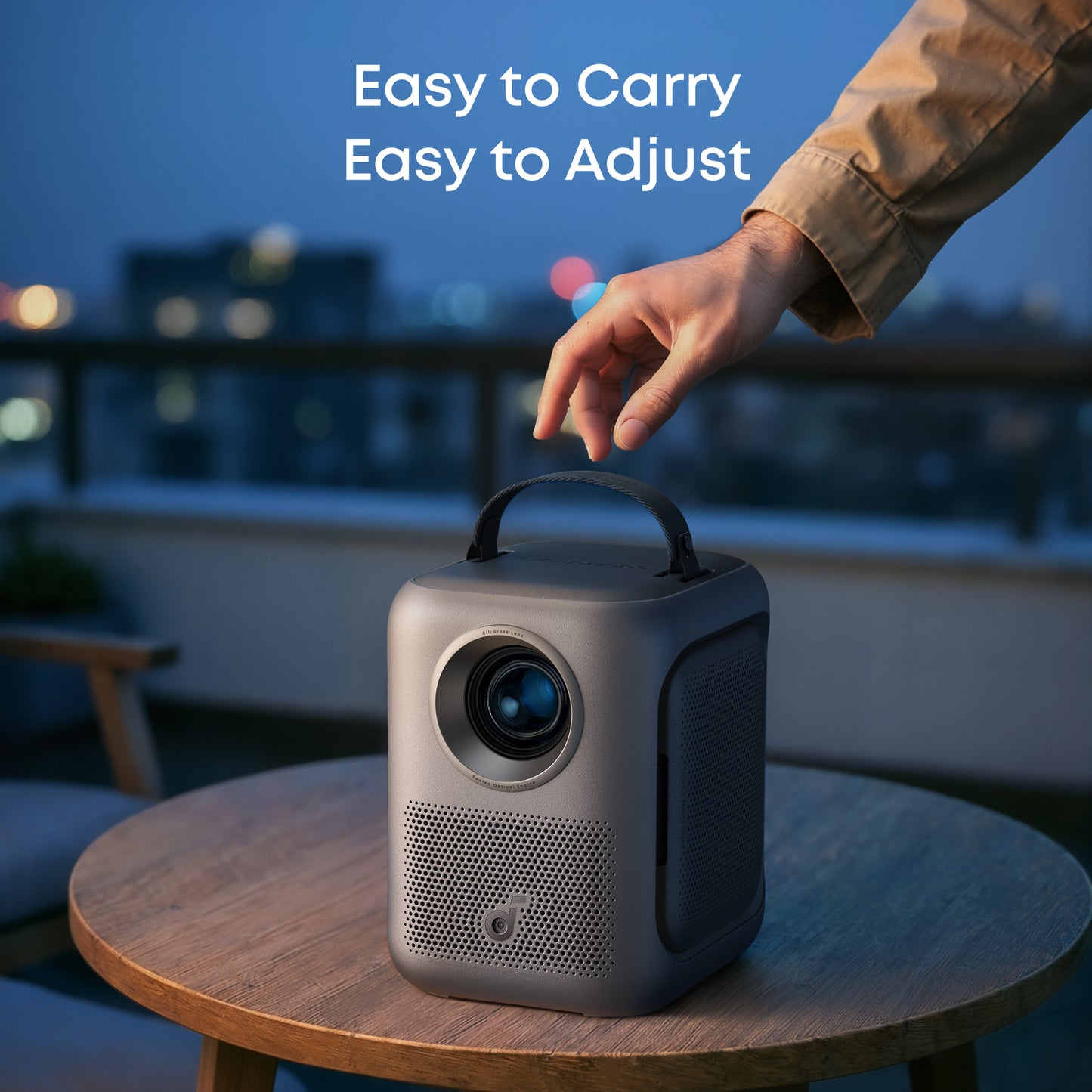 soundcore Nebula P1i | Smart Portable Projector with Flippable Speakers