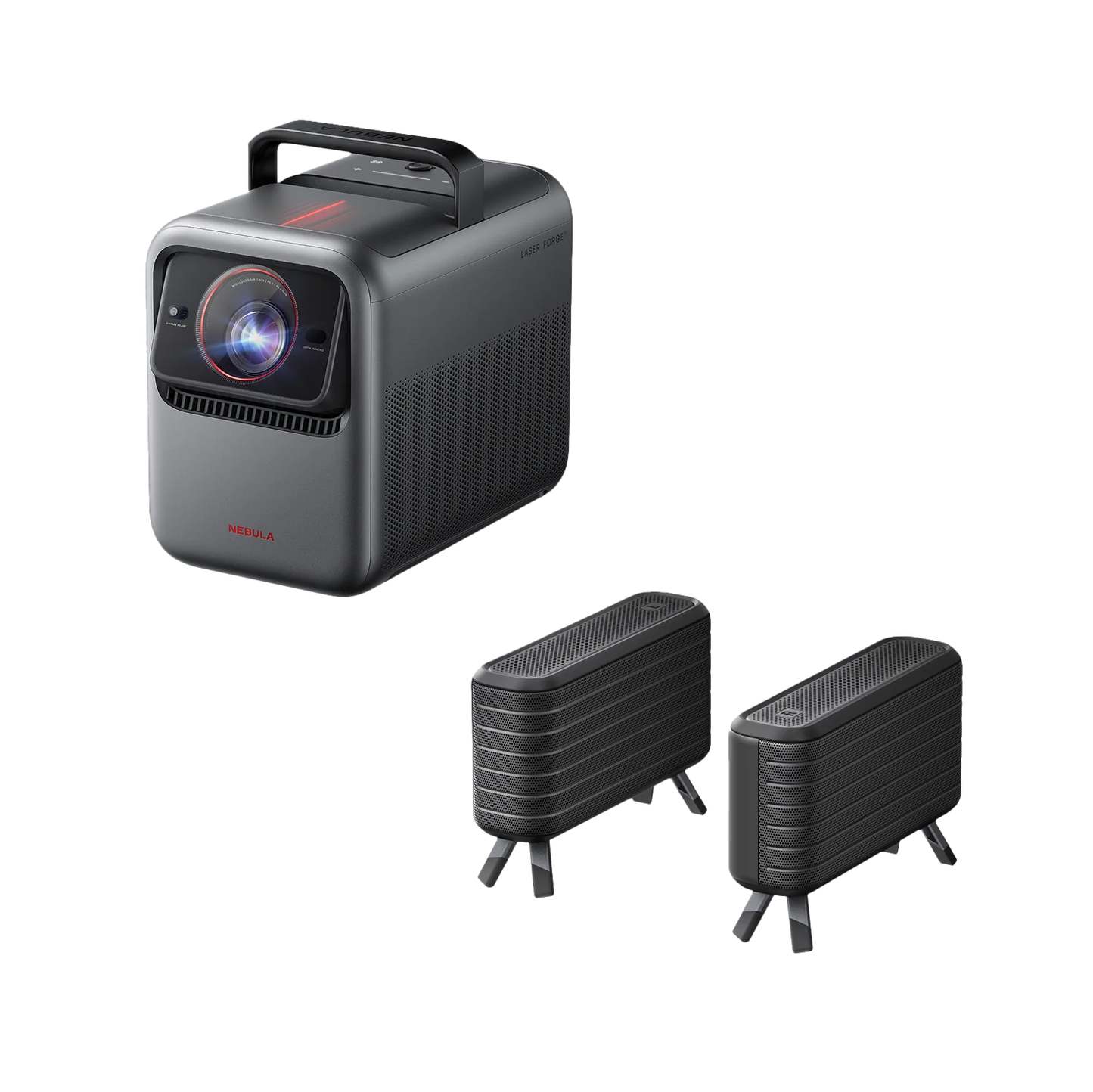 soundcore Nebula X1 | Triple Laser 4K Projector, Portable Home Cinema