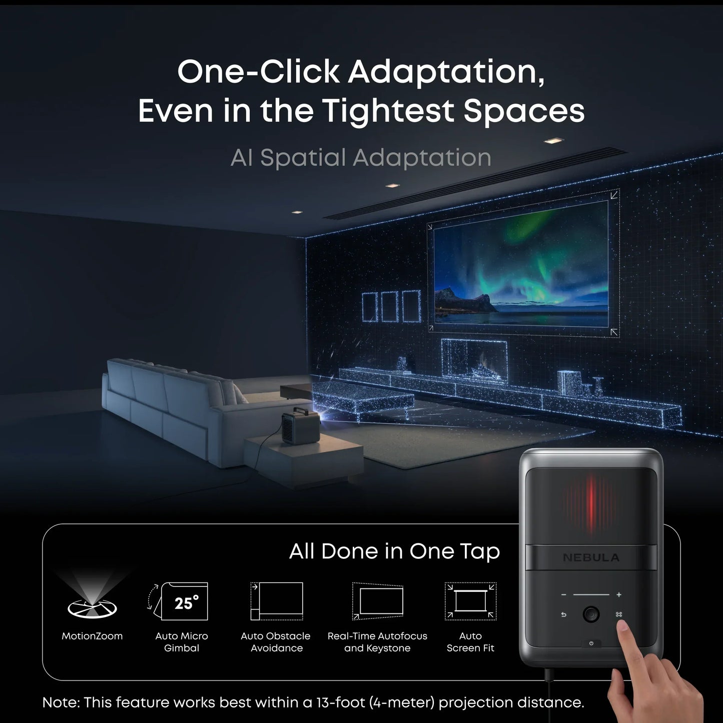 soundcore Nebula X1 | 4K Triple Laser Projector (Refurbished)