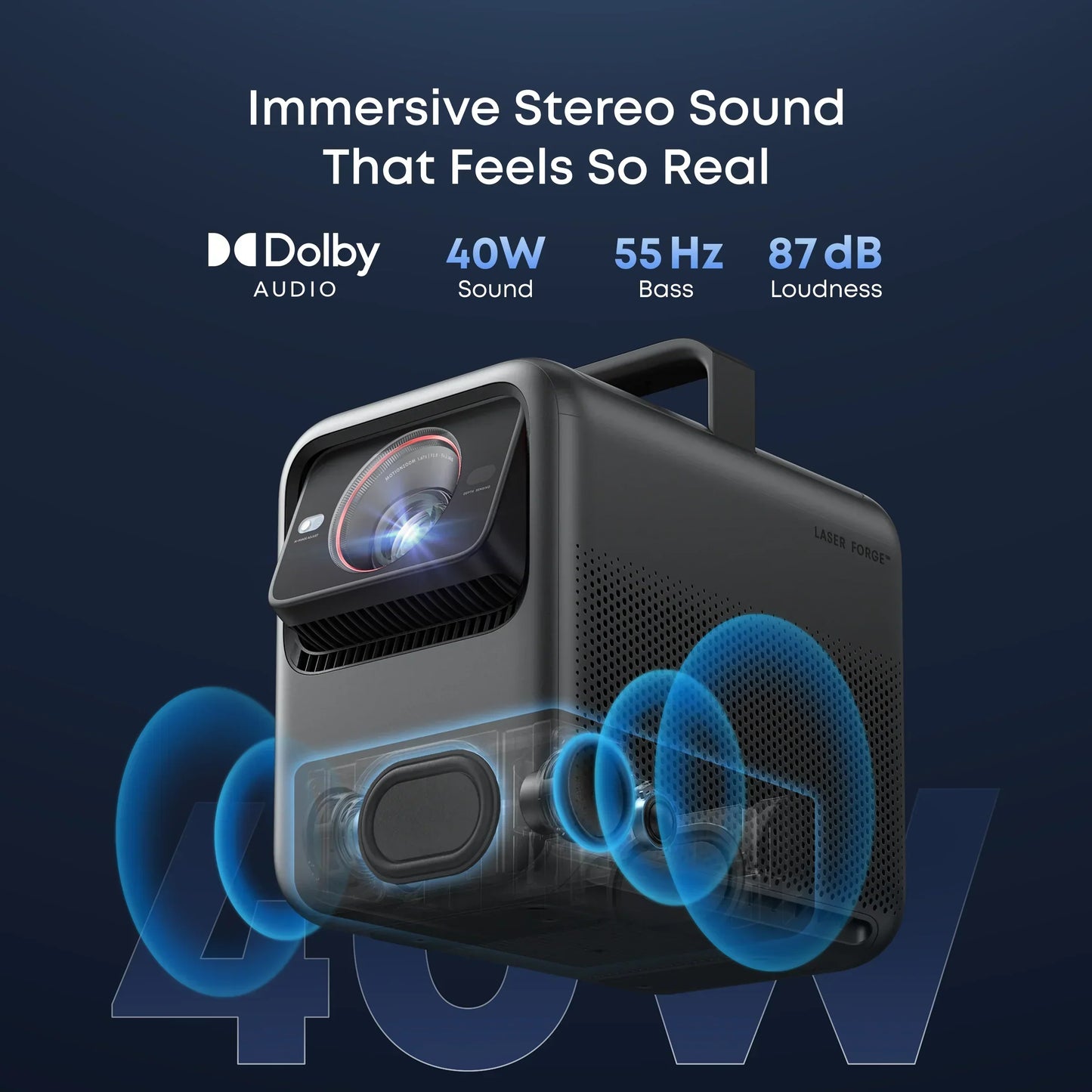 soundcore Nebula X1 | 4K Triple Laser Projector (Refurbished)