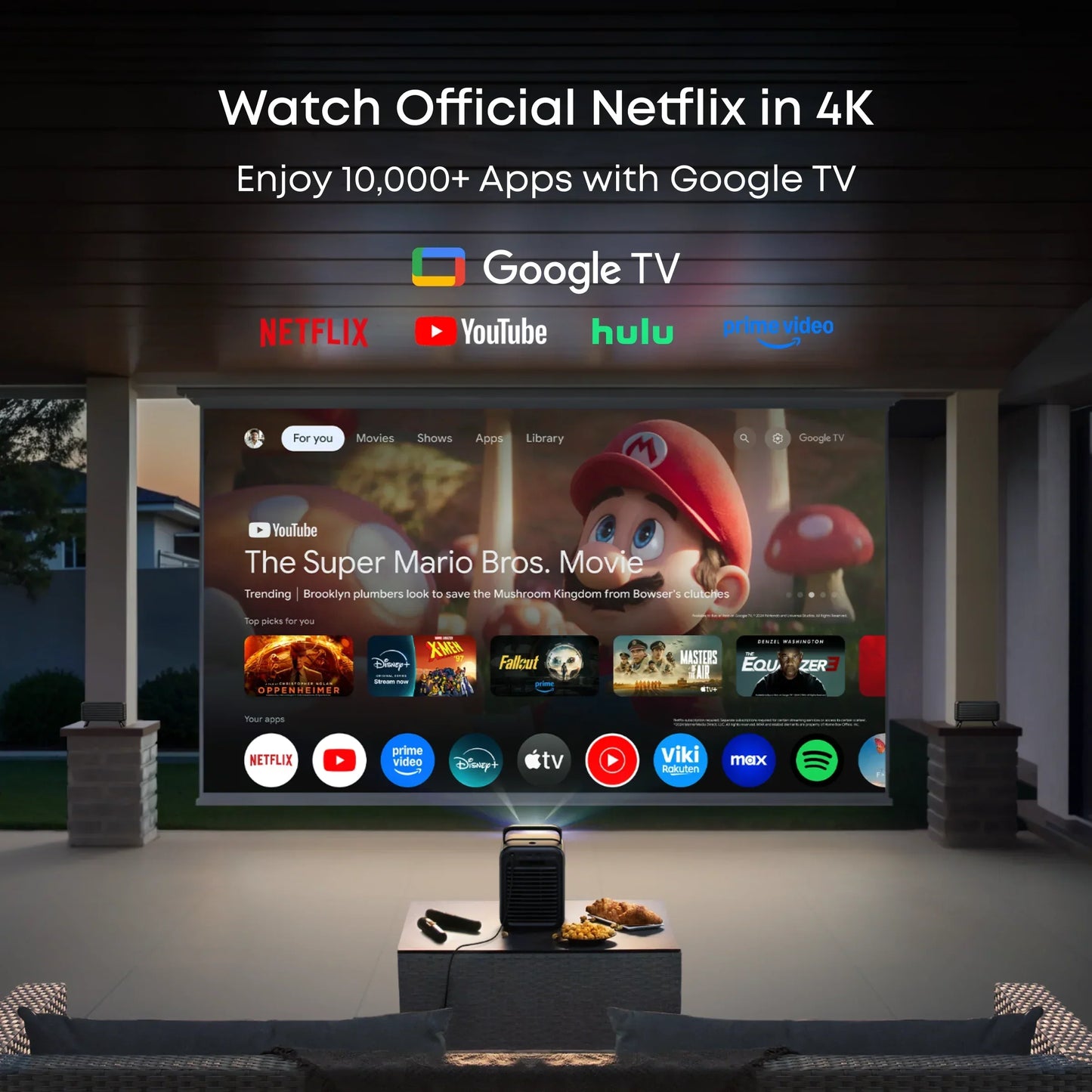 soundcore Nebula X1 | 4K Triple Laser Projector (Refurbished)