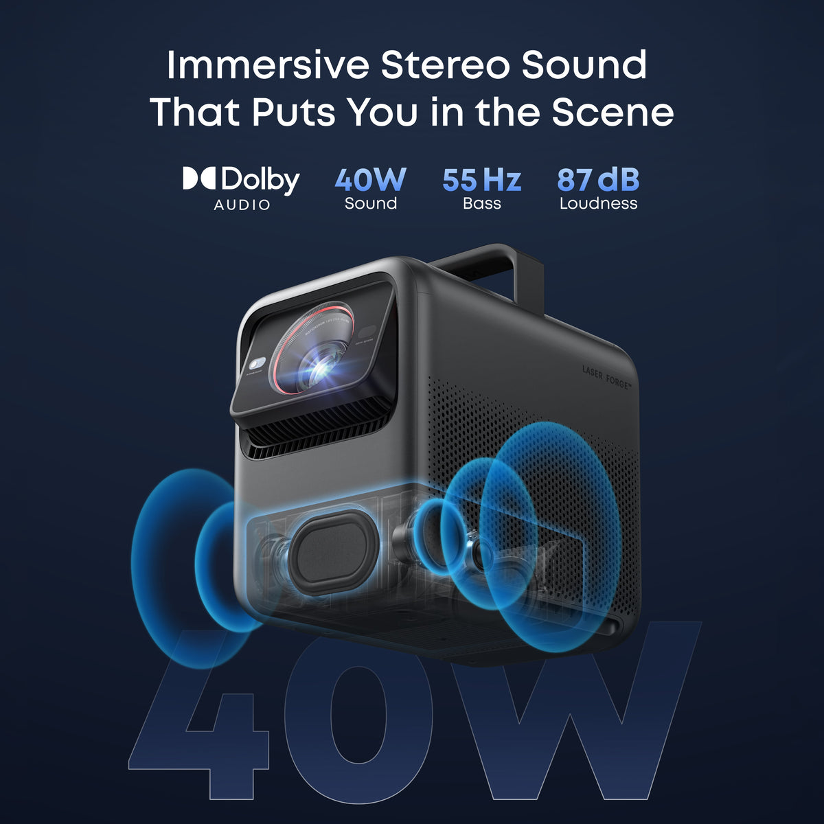 X1S 4K Projector | Complete Home Cinema System