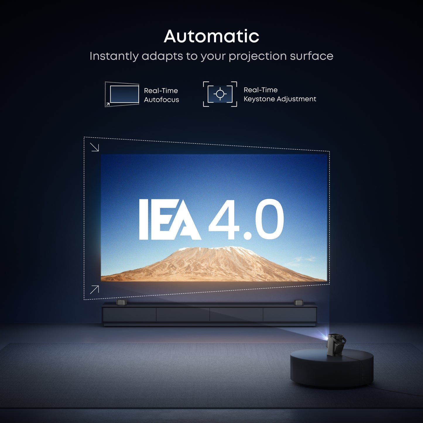 soundcore Nebula P1 | Portable Projector with Detachable Speakers