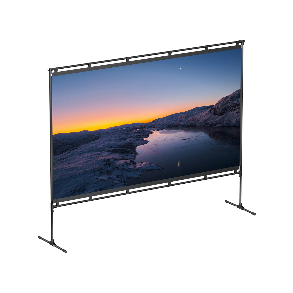 100 Inch Home Projector Screen Durable & Easy Setup