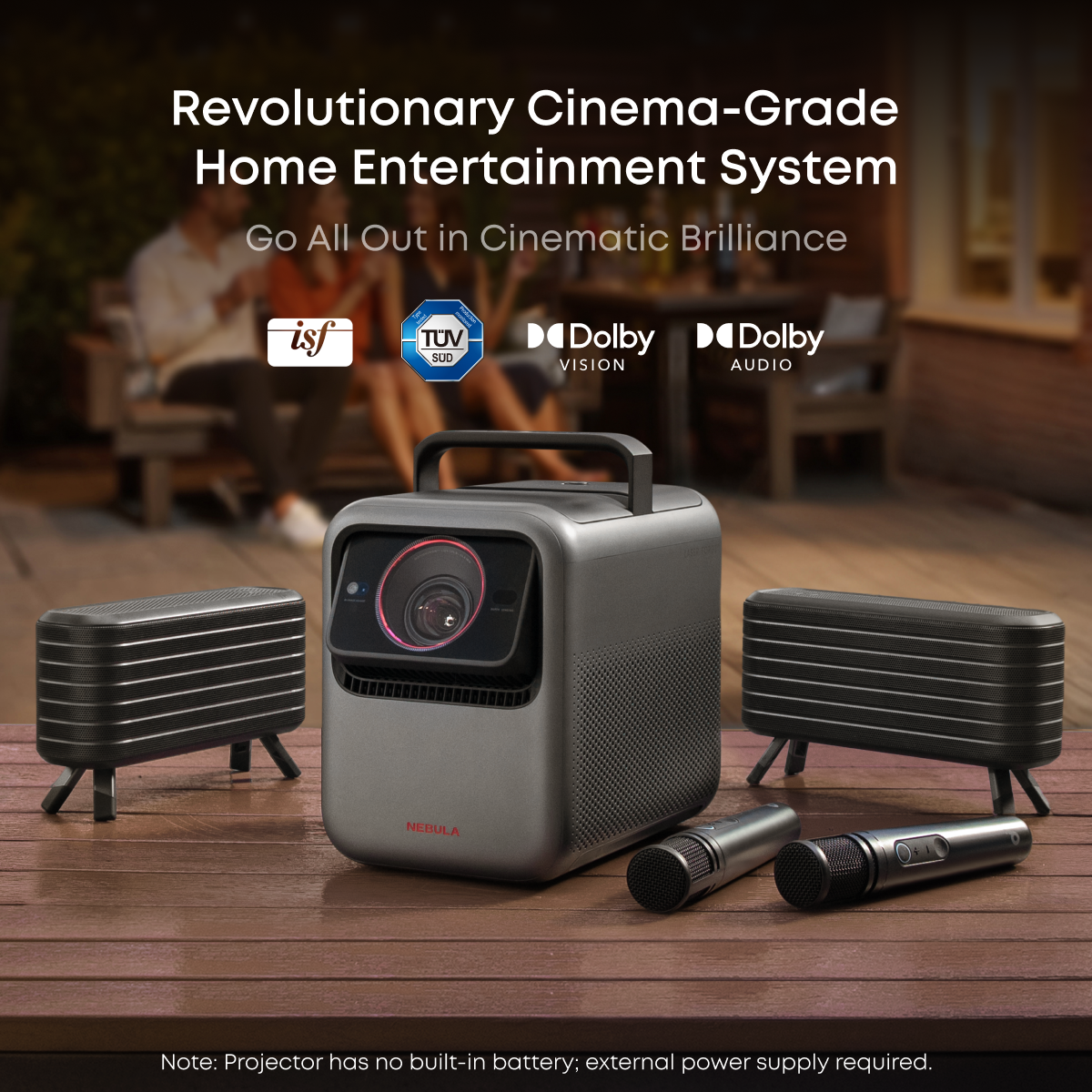 soundcore NEBULA X1 | The Ultimate 4K Triple Laser Projector