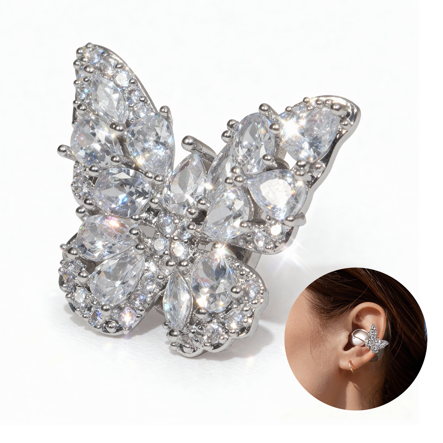 Stylish Butterfly Accessory | Exclusive Design for soundcore AeroClip