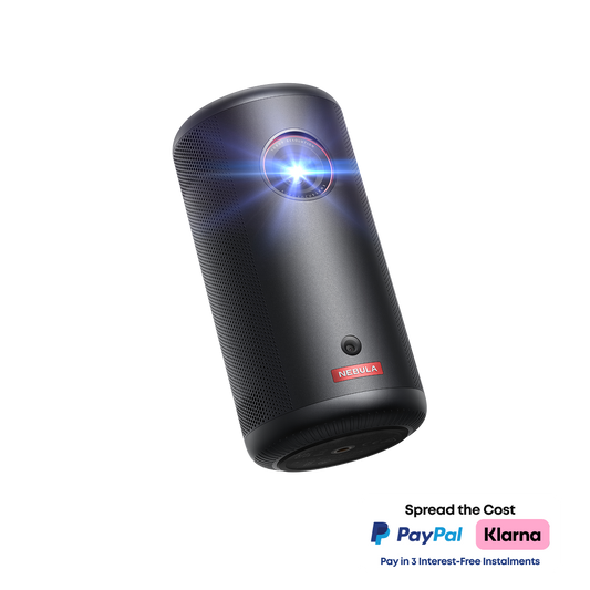 soundcore Nebula Capsule 3 (New) | 1080p Google TV Mini Projector, Built-In Battery
