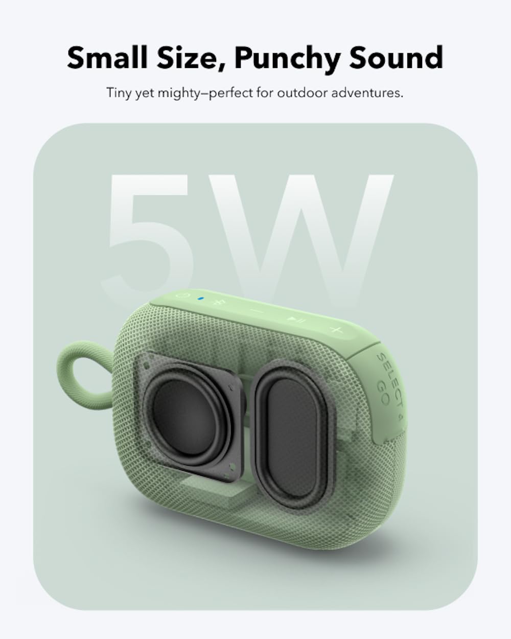 Select 4 Go ｜Ultra Portable Bluetooth Speaker