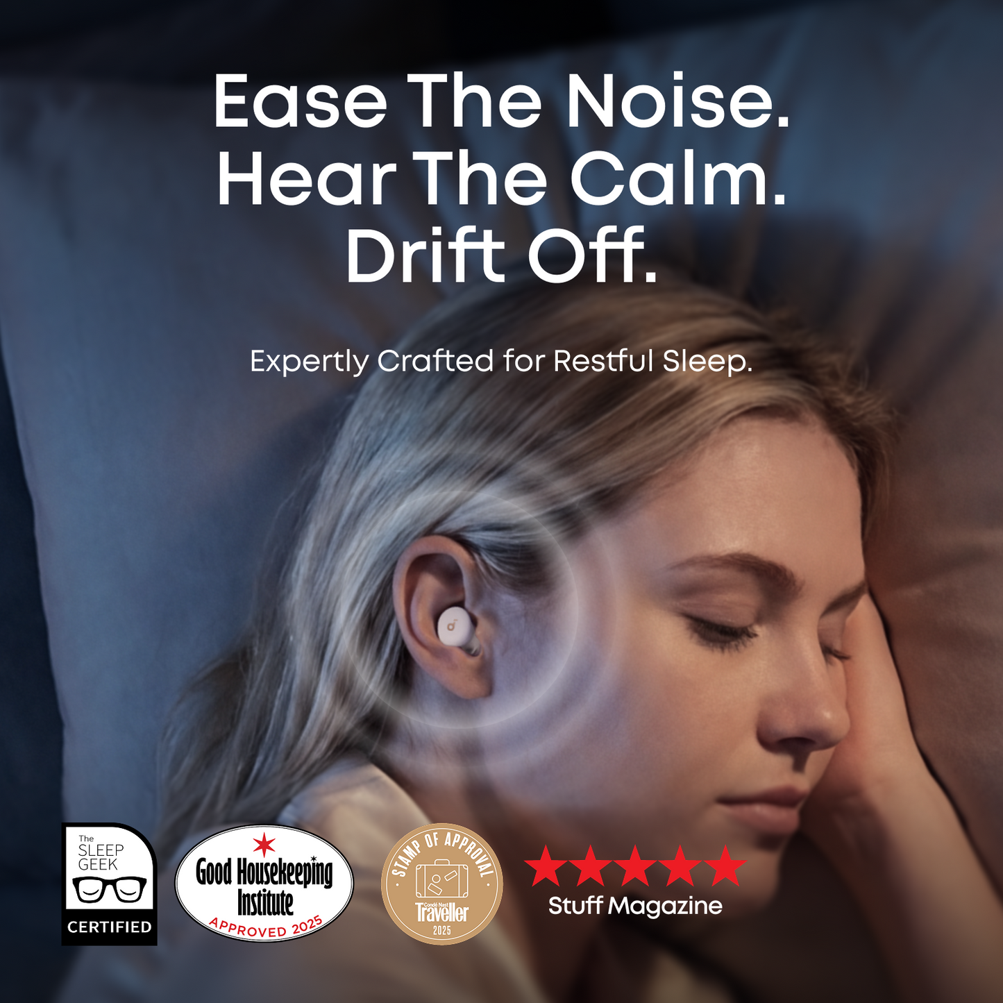 soundcore Sleep A30 | Ultra-Comfortable Sleep Earbuds with ANC