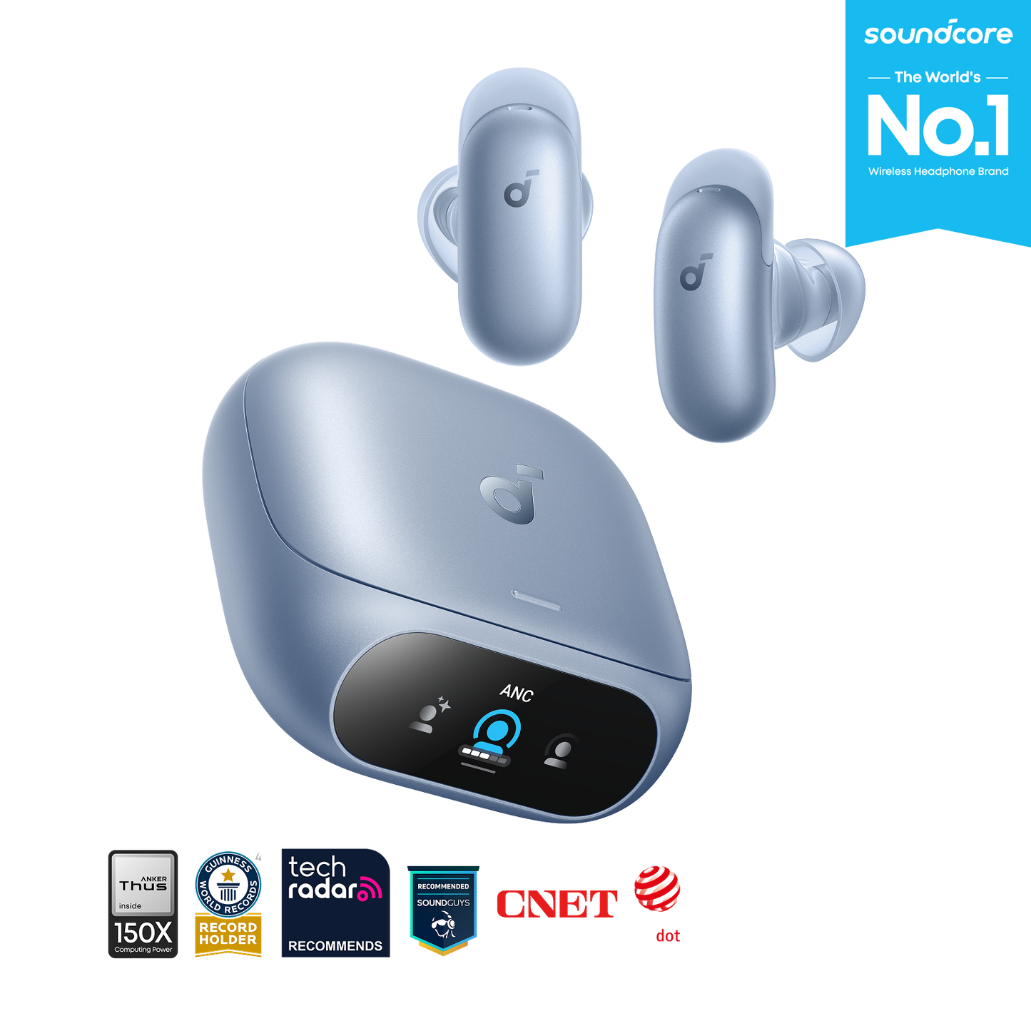 soundcore Liberty 5 Pro | Noise Cancelling Earbuds for Clear Calls