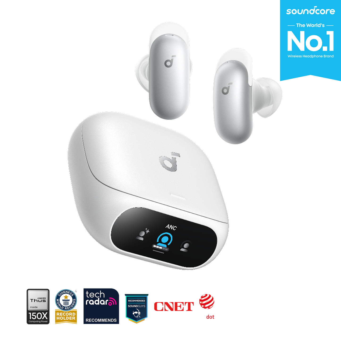 soundcore Liberty 5 Pro | Noise Cancelling Earbuds for Clear Calls
