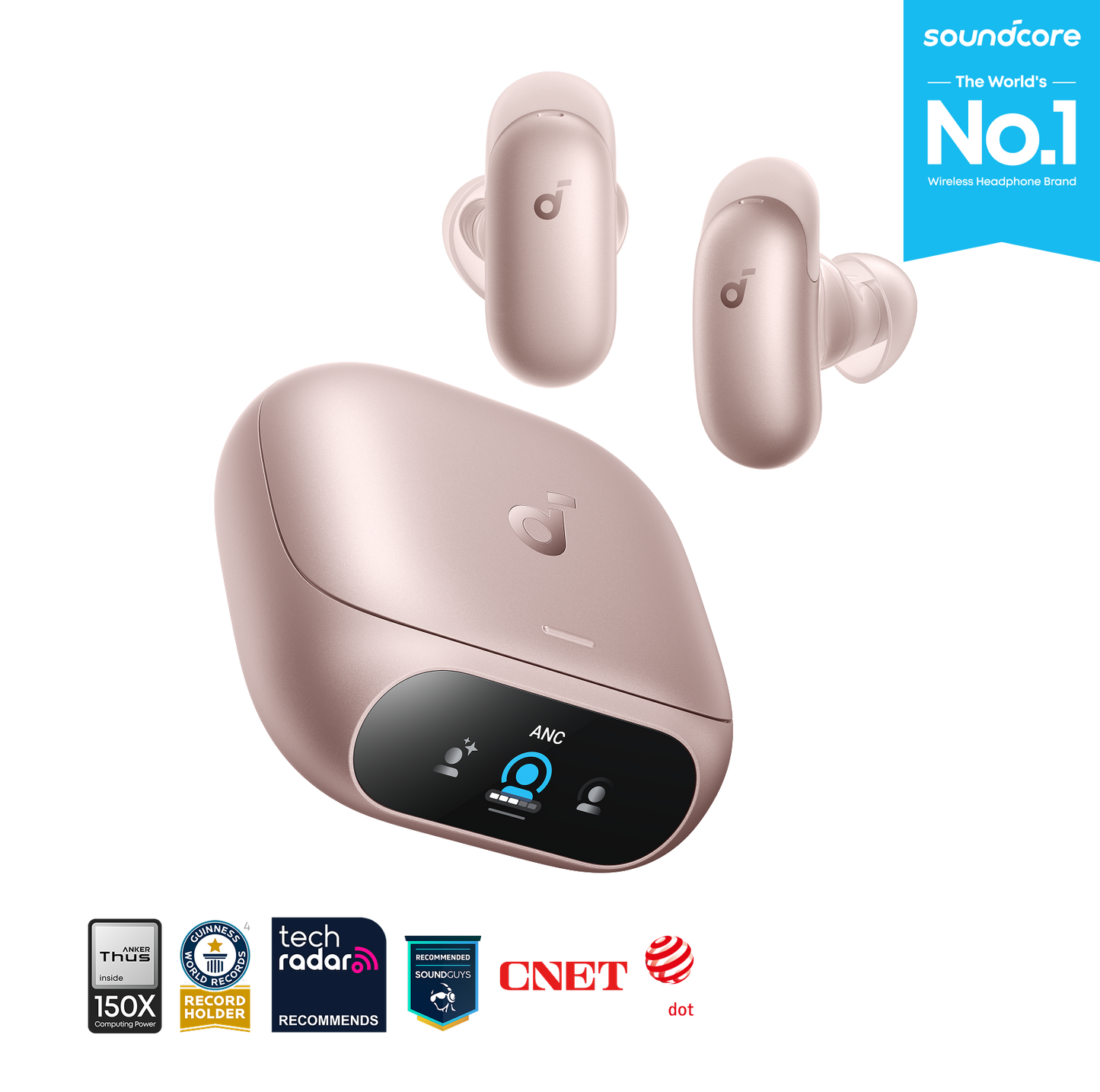 soundcore Liberty 5 Pro | Noise Cancelling Earbuds for Clear Calls
