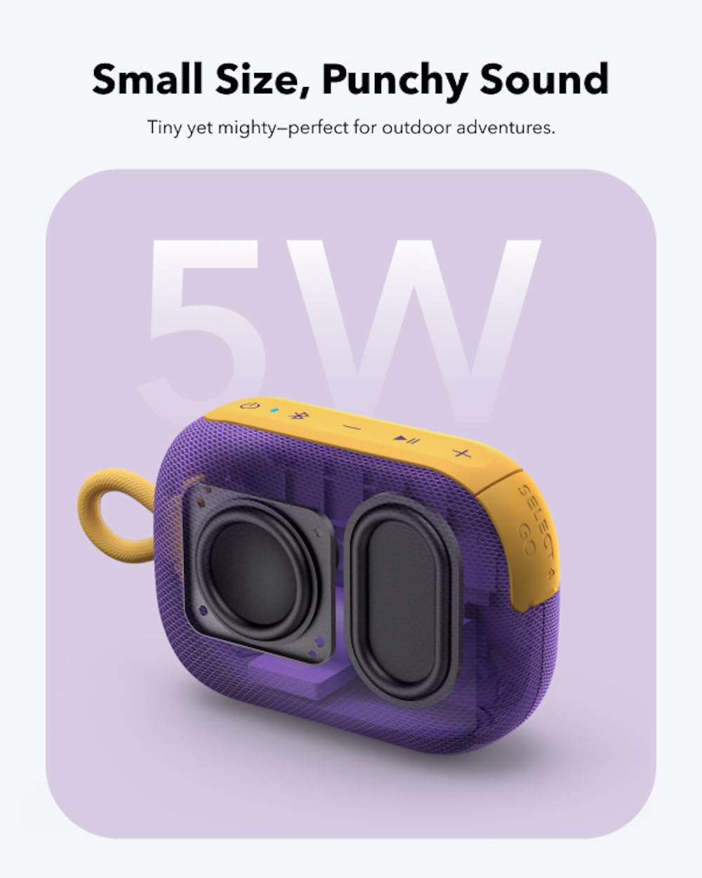 Select 4 Go ｜Ultra Portable Bluetooth Speaker