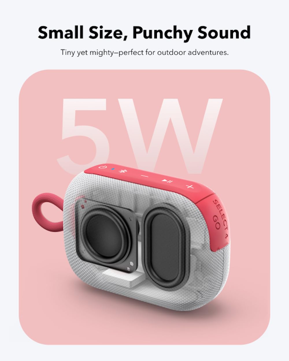 Select 4 Go ｜Ultra Portable Bluetooth Speaker