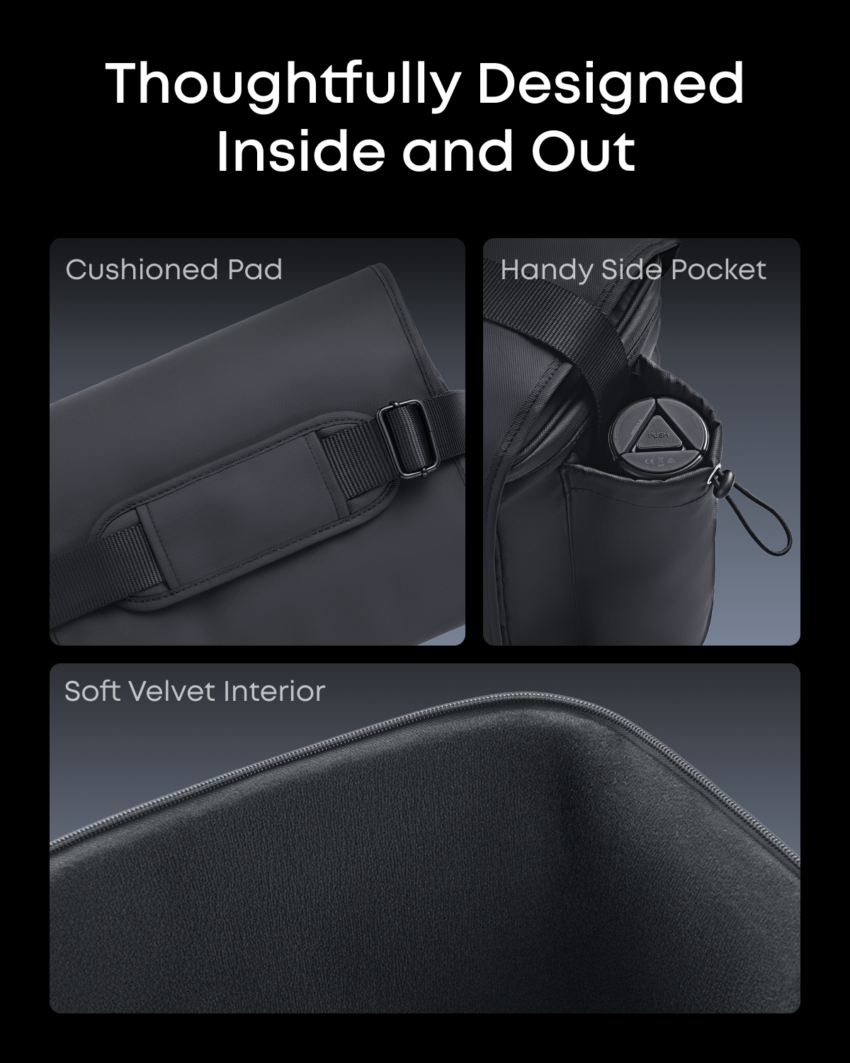 soundcore Nebula P1 Carry Case｜Splash-Proof & Durable