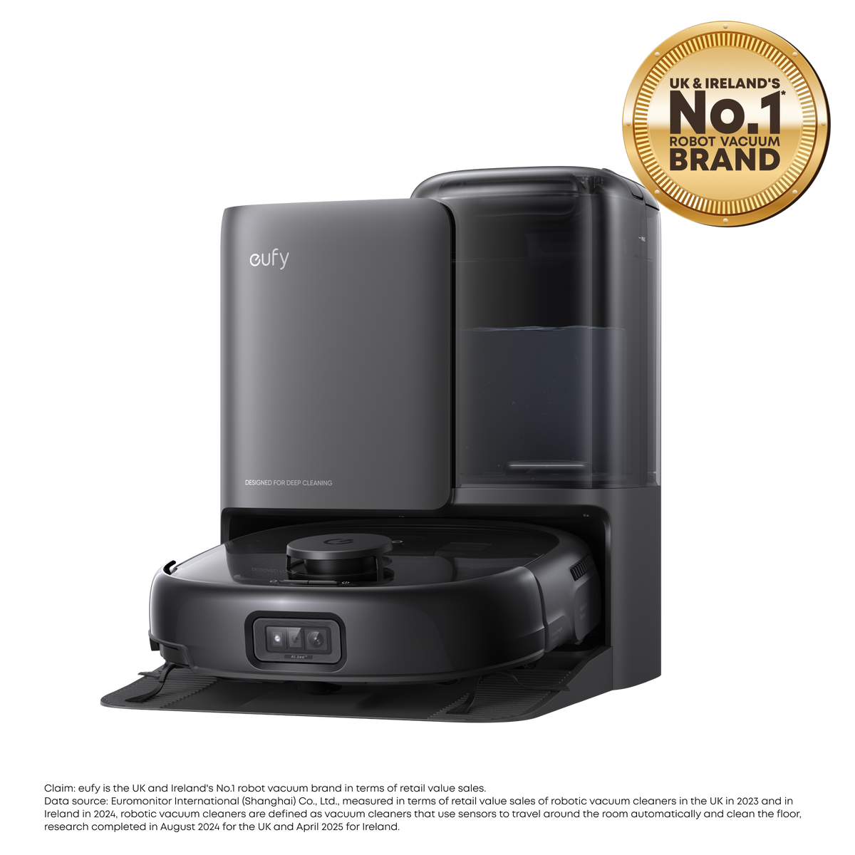 eufy Omni E25 Robot Vacuum & Mop with All-in-One Station