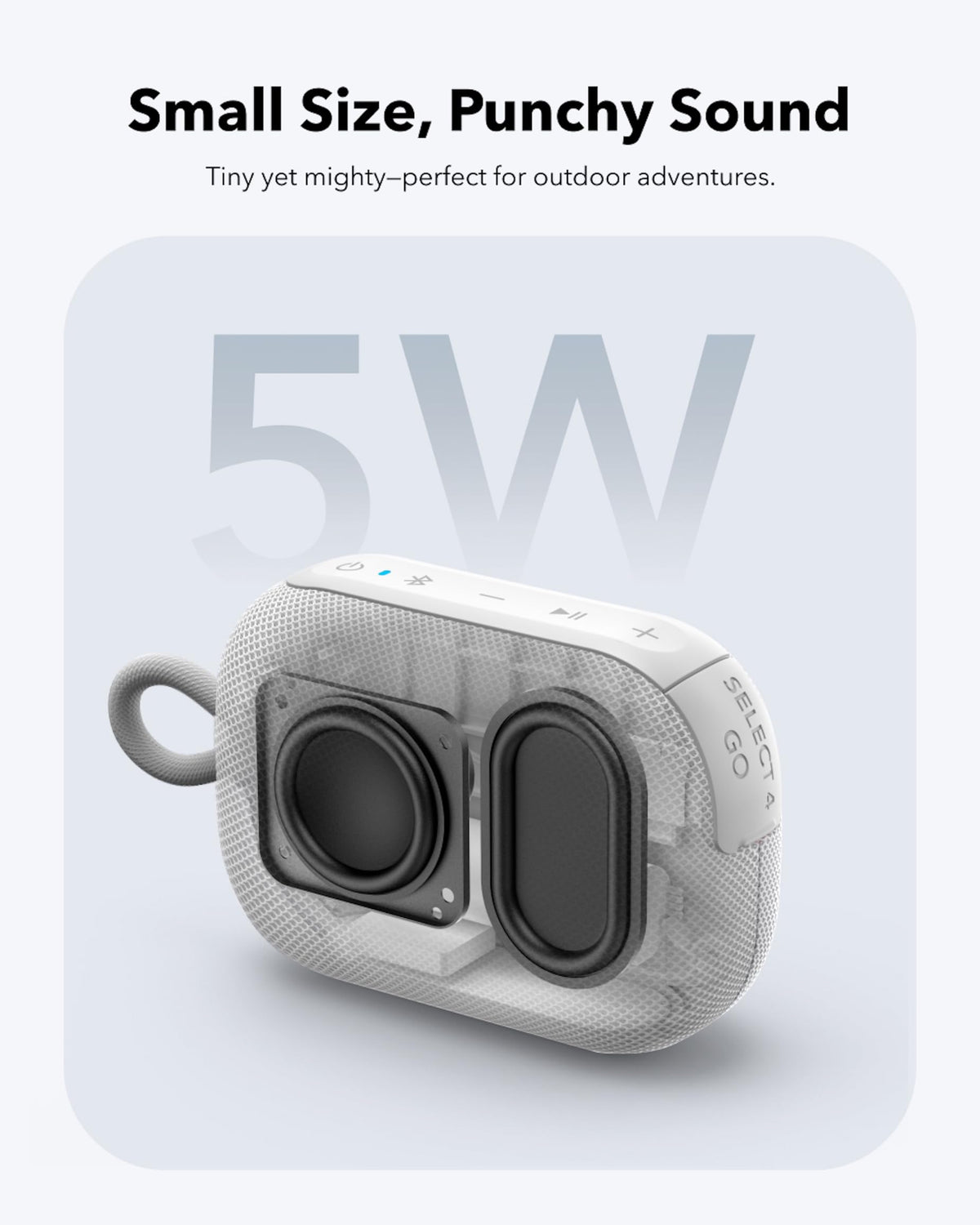 Select 4 Go ｜Ultra Portable Bluetooth Speaker