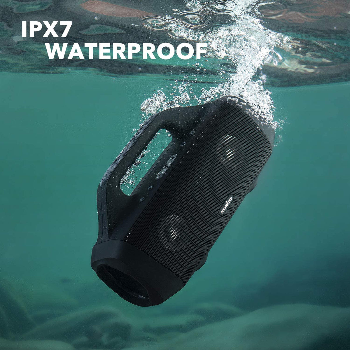IPX7 waterproof soundcore motion boom