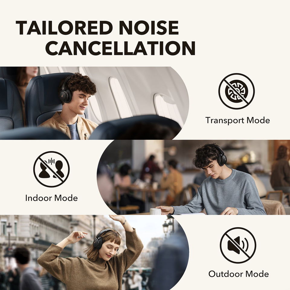 multi-mode noise cancelling for soundcore life q30