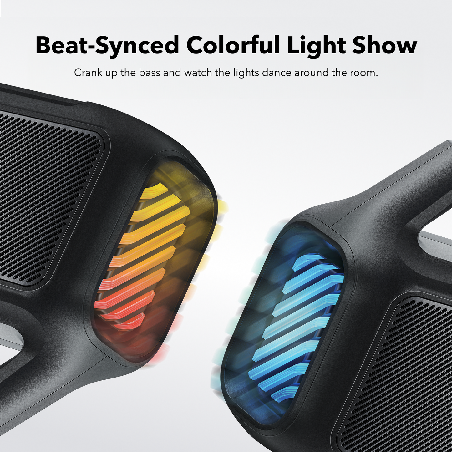 soundcore Boom 2 | Portable Bluetooth Outdoor Speaker, 80W Sound and RGB Lights