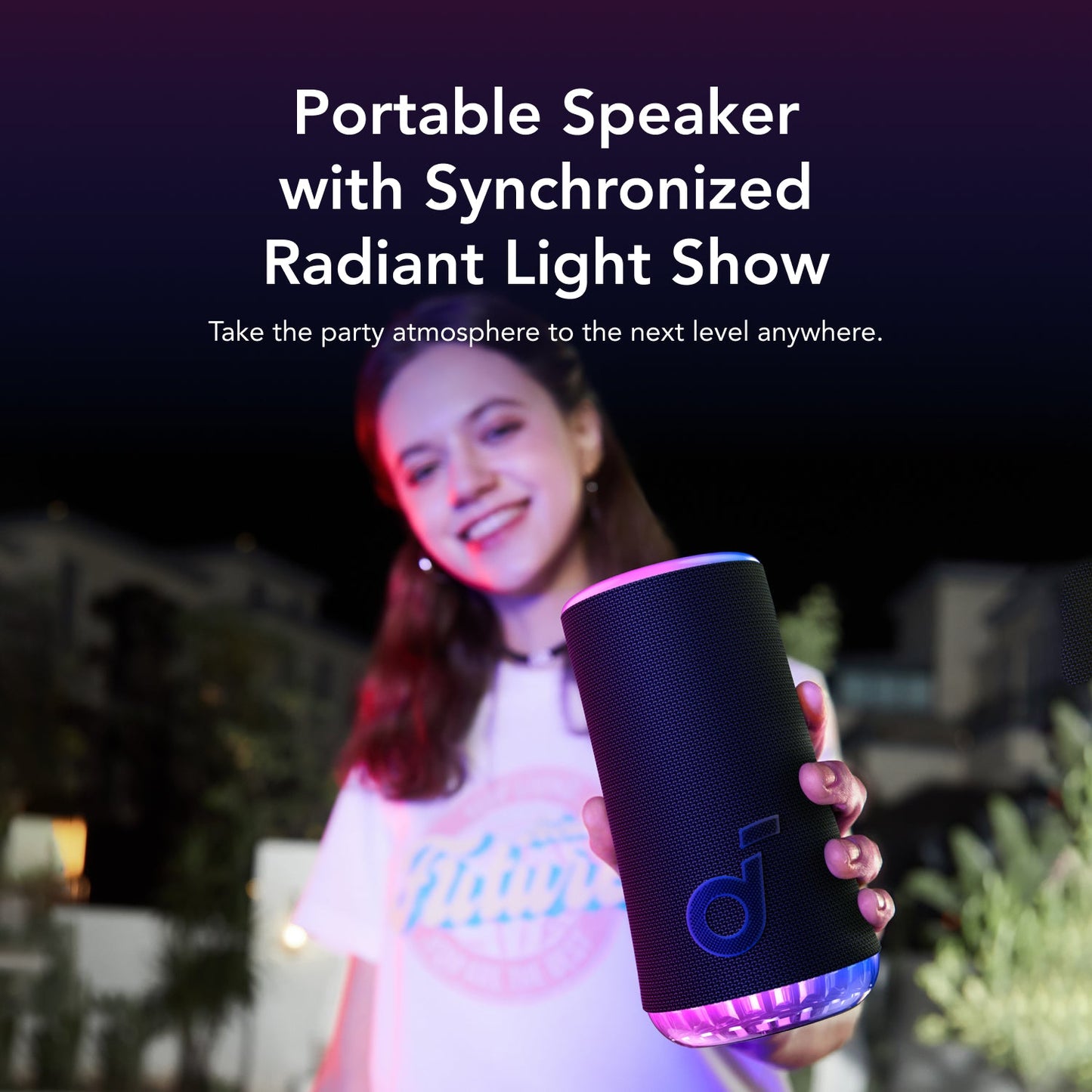 Glow | Portable Speaker with Synchronized Light Show